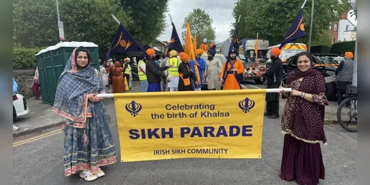 Thousands Gather for Dublin's Annual Sikh Parade Celebrating Vaisakhi