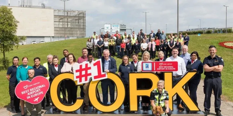Cork Airport Named Best European Airport (Under 5 Million Passengers) for Third Time