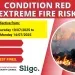 County Sligo Under Extreme Fire Risk Warning Until Monday