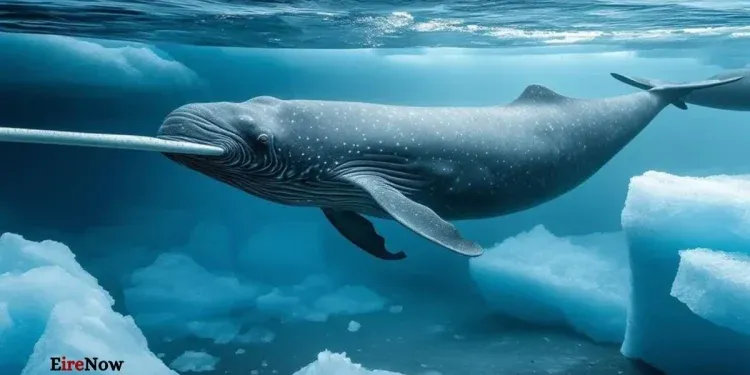 arctic mystery narwhal, never before recorded in ireland, washes ashore in donegal