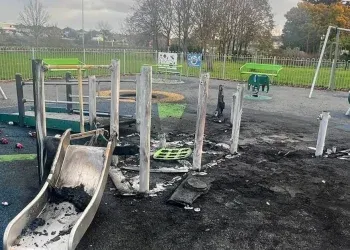 councillor calls for garda school visits to tackle 'disgusting' playground vandalism in dublin