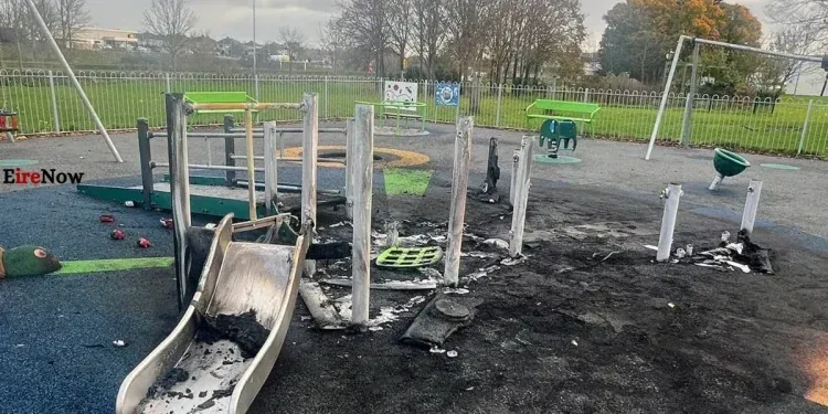 councillor calls for garda school visits to tackle 'disgusting' playground vandalism in dublin
