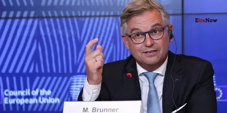 eu migration and security chief magnus brunner arrives in dublin for crucial talks