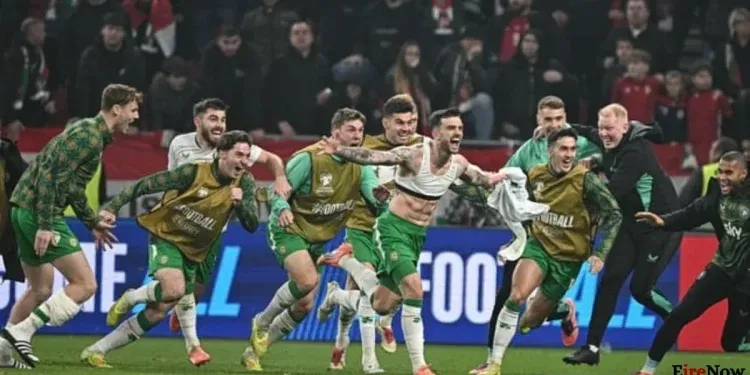 ireland to face czech republic away in world cup play off semi final