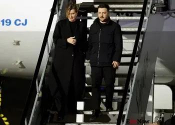 drones spotted near president zelenskiy’s flight path to dublin, triggering major security alert