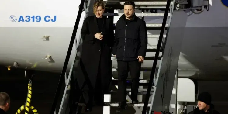 drones spotted near president zelenskiy’s flight path to dublin, triggering major security alert