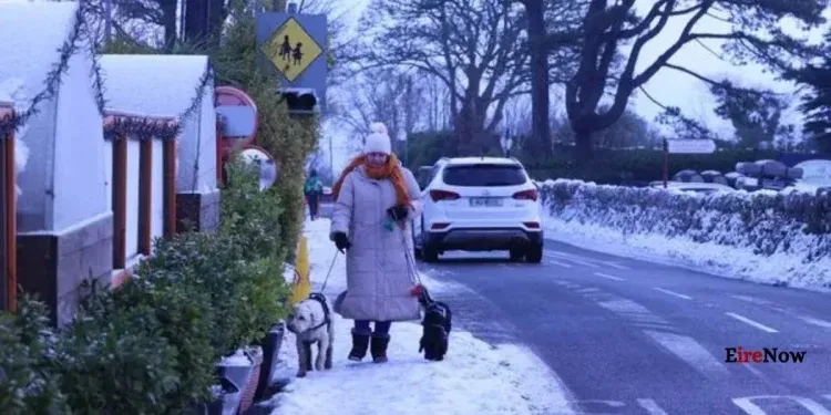 dublin weather unsettled conditions ahead as temperatures drop to zero