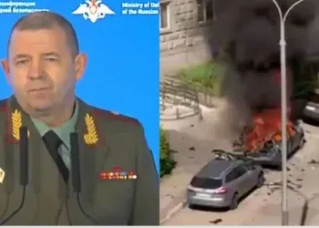 russian general assassinated in moscow car bombing; ukraine blamed