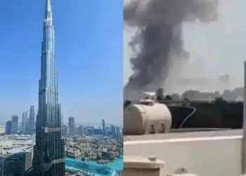 burj khalifa evacuated
