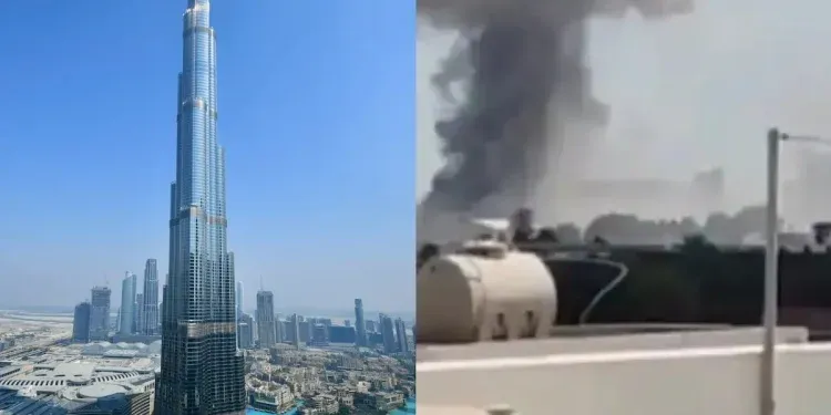 burj khalifa evacuated
