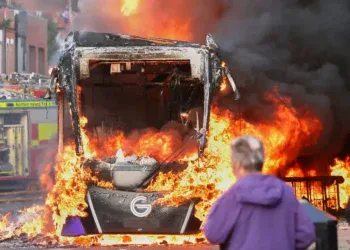 Severe Anti-Immigration Rioting Grips Belfast as Arson Attacks Force Families to Flee Homes