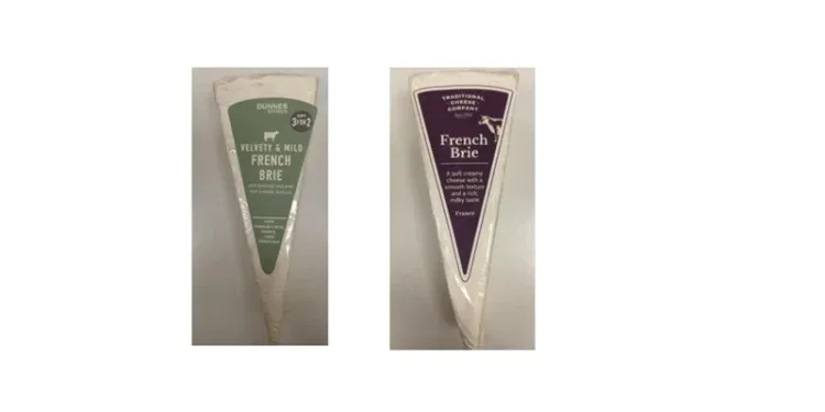 the food safety authority of ireland confirmed that batches of dunnes stores velvety & mild french brie and traditional cheese company french brie are being pulled from shelves.