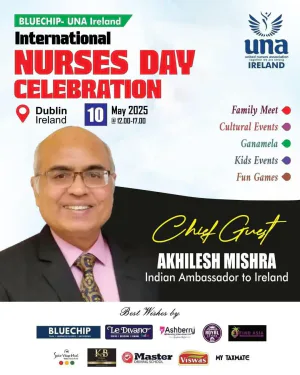 Dublin to Celebrate International Nurses Day with Grand Community Event Hosted by UNA Ireland and Blue Chip