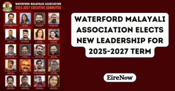 waterford malayali association elects new leadership for 2025 2027 term