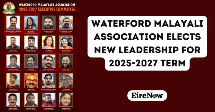 waterford malayali association elects new leadership for 2025 2027 term