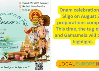 Onam celebrations in Sligo on August 31