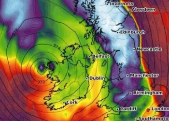 Storm Lilian Set to Batter Ireland: High Winds and Heavy Rain Expected