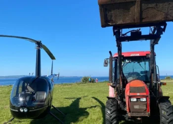 Helicopter Grounded by Sligo Farmer in Dispute Over Land Rights