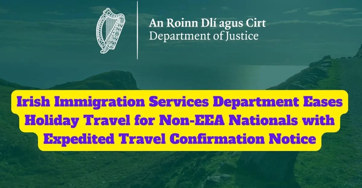 Travel Confirmation notice