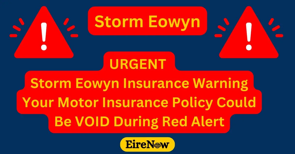 storm eowyn status red warning eire now