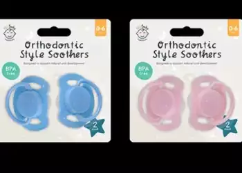 10,000 baby soothers recalled in ireland over choking hazard