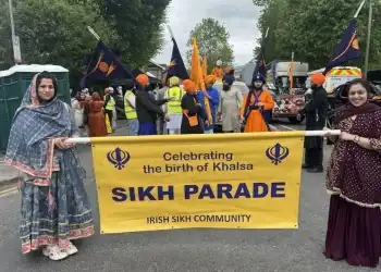 Thousands Gather for Dublin's Annual Sikh Parade Celebrating Vaisakhi