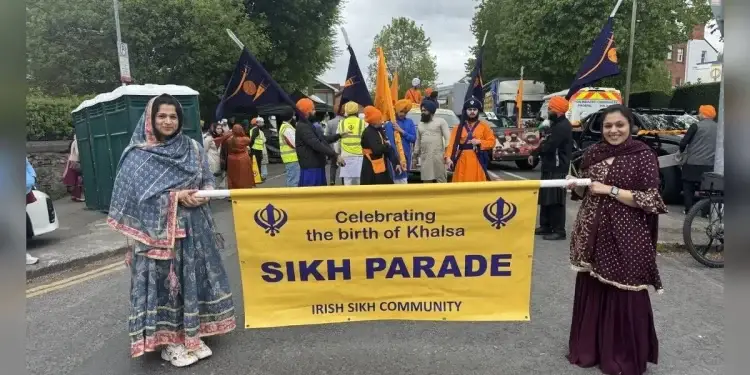 Thousands Gather for Dublin's Annual Sikh Parade Celebrating Vaisakhi