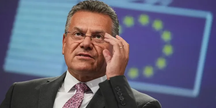 EU trade chief Maroš Šefčovič warned that a move by the US to restrict diesel shipments would be 'surprise for Europeans'